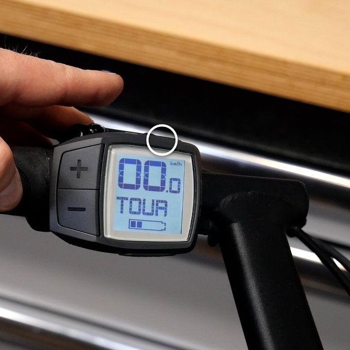 Cadran velo top electrique bosch